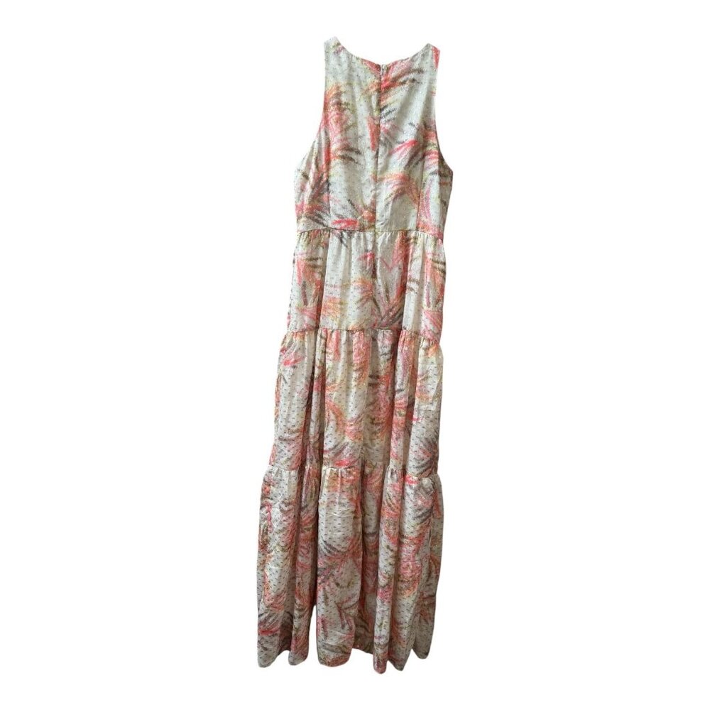 Aidan Mattox Women's Maxi Dress Beige Coral Color Sleeveles NEW MSRP $330 Size16 - Picture 2 of 13